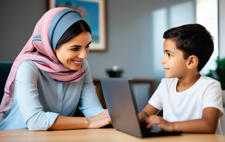 가족상담사가 추천하는 전문 컨퍼런스 - **Prompt:** A warm and inviting scene depicting a networking session for family counseling professio...