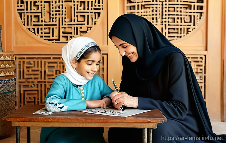 가족상담사 워크숍 참석 후기 작성법 - **Prompt:** A warm and inviting scene of a diverse family enjoying a lively dinner together. The fam...