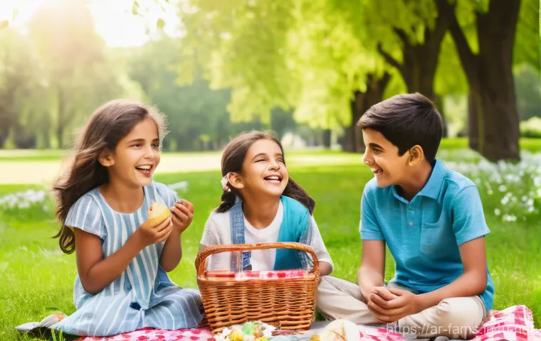 가족상담사 실습 사례 분석 - A diverse Middle Eastern family, featuring parents in their late 30s to early 40s and two children (...